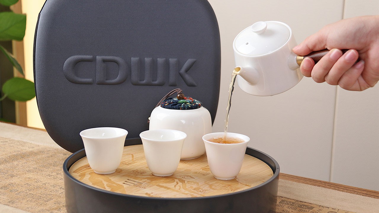 新品上市 | CDWK創(chuàng)點(diǎn) 天行健便攜式茶具套裝，即提即走的茶道儀式感！